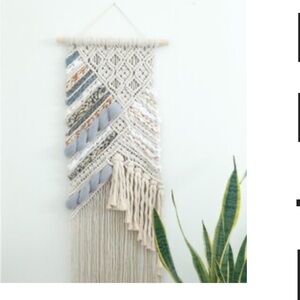 Handmade macrame wall hanging